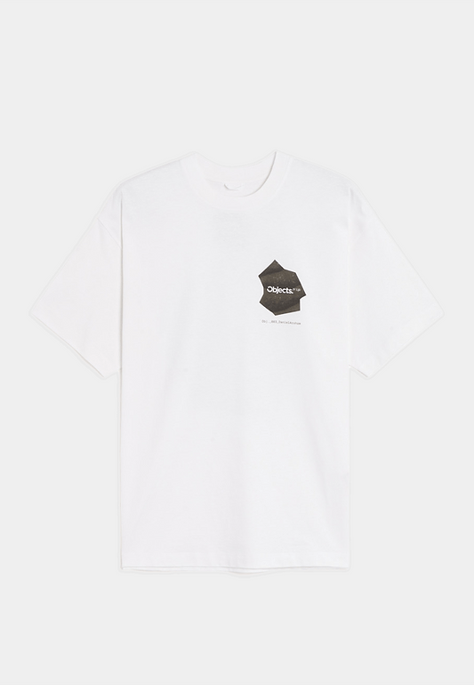 Objects Iv Life Thought Bubble Spray Print Ss T-Shirt White