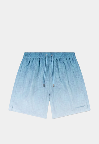 Daily Paper Ombre Dotted Shield Swimshorts Air Blue