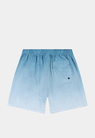 Daily Paper Ombre Dotted Shield Swimshorts Air Blue