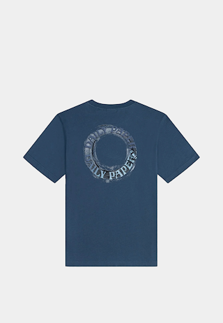 Daily Paper Orbit Drift Ss T-Shirt Blue Wing Teal