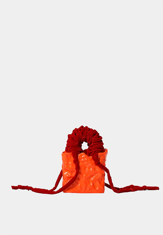 Ottolinger Signature Ceramic Bag Red Orange