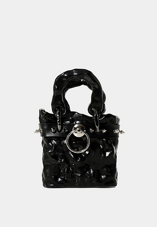 OTTOLINGER Signature Ceramic Bag - Black Studds