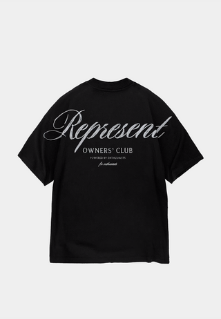 Represent Represent Owners
Club Script T-Shirt Black