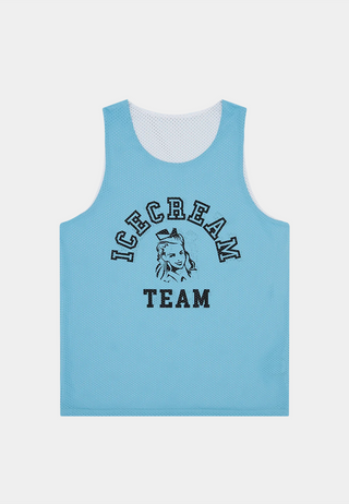Bbc Reversible Team Icecream Basketball Jersey Blue