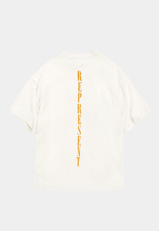 Represent Reborn T-Shirt Flat White