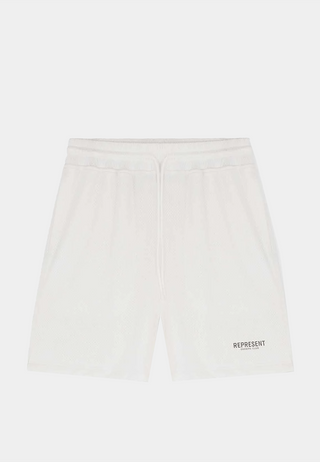 Represent Represent Owners Club Mesh Short Flat White