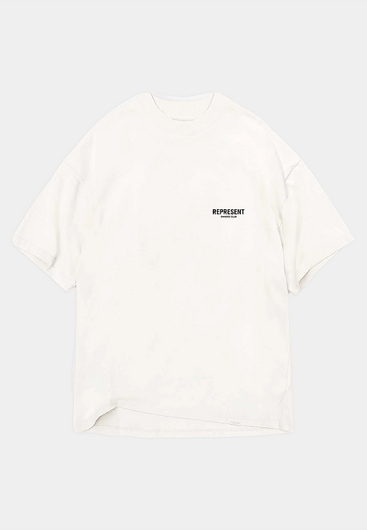 Represent Represent Owners Club T-Shirt Flat White