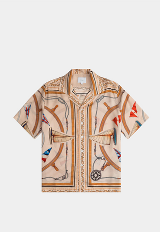 Rhude Nautica Silk Shirt Multi Multi