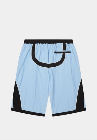 Kidsuper Studios Ronaldinho X Kidsuper Shorts- blue / White /Black