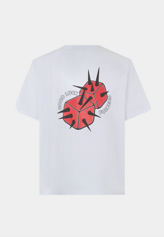 Gcds Spikey Dice Oversize T-
Shirt White