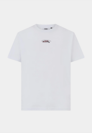 Gcds Spikey Dice Oversize T-
Shirt White