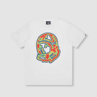 Bbc Heat Map Helmet Logo T-Shirt White