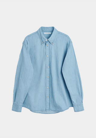 Sunflower Denim Button Down Light Indigo