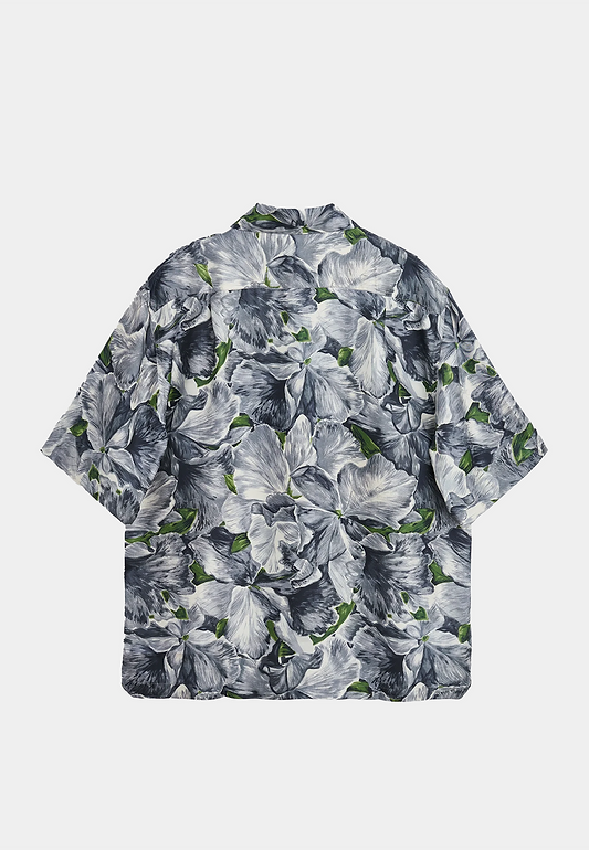 Sunflower Silk Shirt Ss Aop Aop