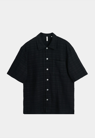 Sunflower Spacey Ss Shirt Black