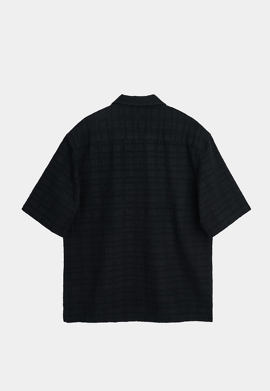Sunflower Spacey Ss Shirt Black