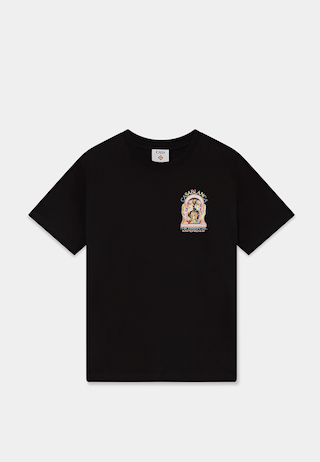 Casablanca The Essential Experience L'Arche Classic T-Shirt Black
