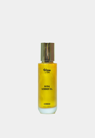 Toke Makinwa Body Shimmer Oil – Sunbeam