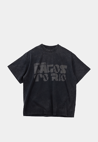 Vintage Wash T-Shirt Black