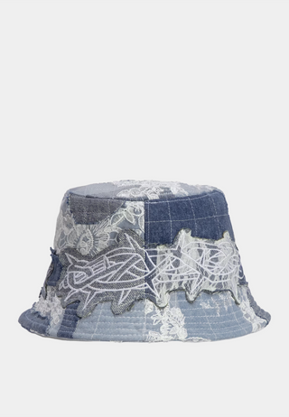 Who Decides War Thorn Wrapp Ed Grid Bucket Hat Sky