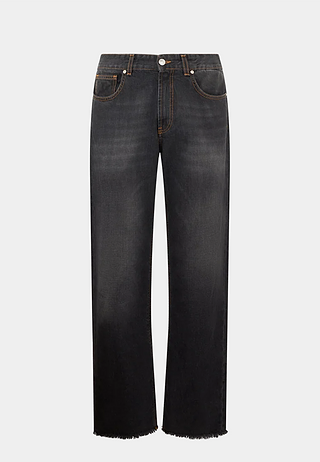 Gcds Wirdo Denim Straight
Trousers Black