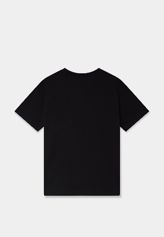 Casablanca Warped Logo Classic T-Shirt Black