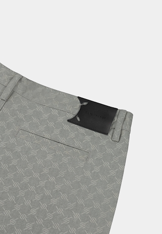 Daily Paper Washed Monogram Woven Shorts Grey