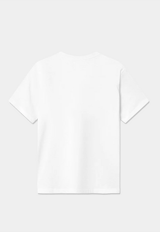 Wood Wood Ace badge T-shirt GOTS White