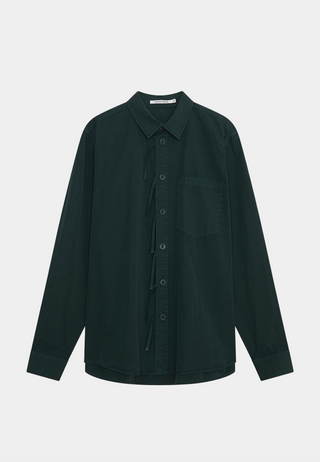 Wood Wood Aster Shirt - 8007  Forest green