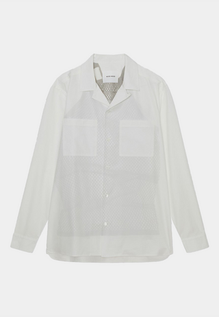 Wood Wood Dylan Internal Print Shirt - White