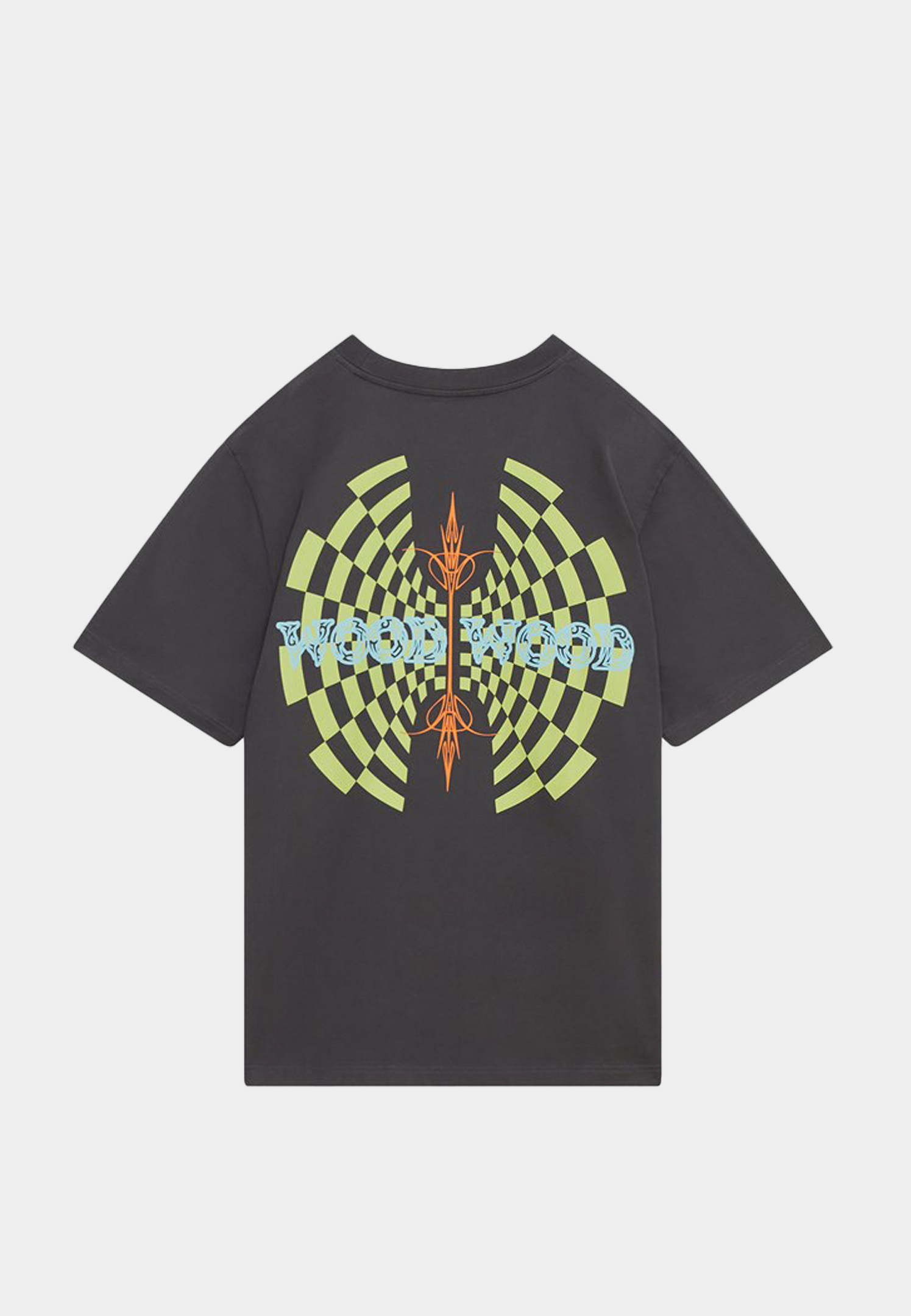 Wood Wood Haider Tribe T-shirt - Anthracite