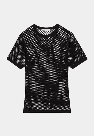 Wood Wood Karter Mesh t-shirt - Black