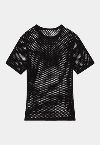 Wood Wood Karter Mesh t-shirt - Black