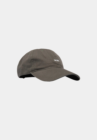 Wood Wood Low profile twill cap - Dusty green