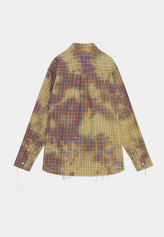 Wood Wood Nico Check Shirt - Rust check