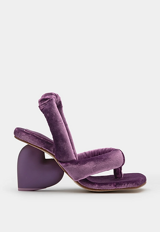 Yume Yume Love heel - Violet velvet
