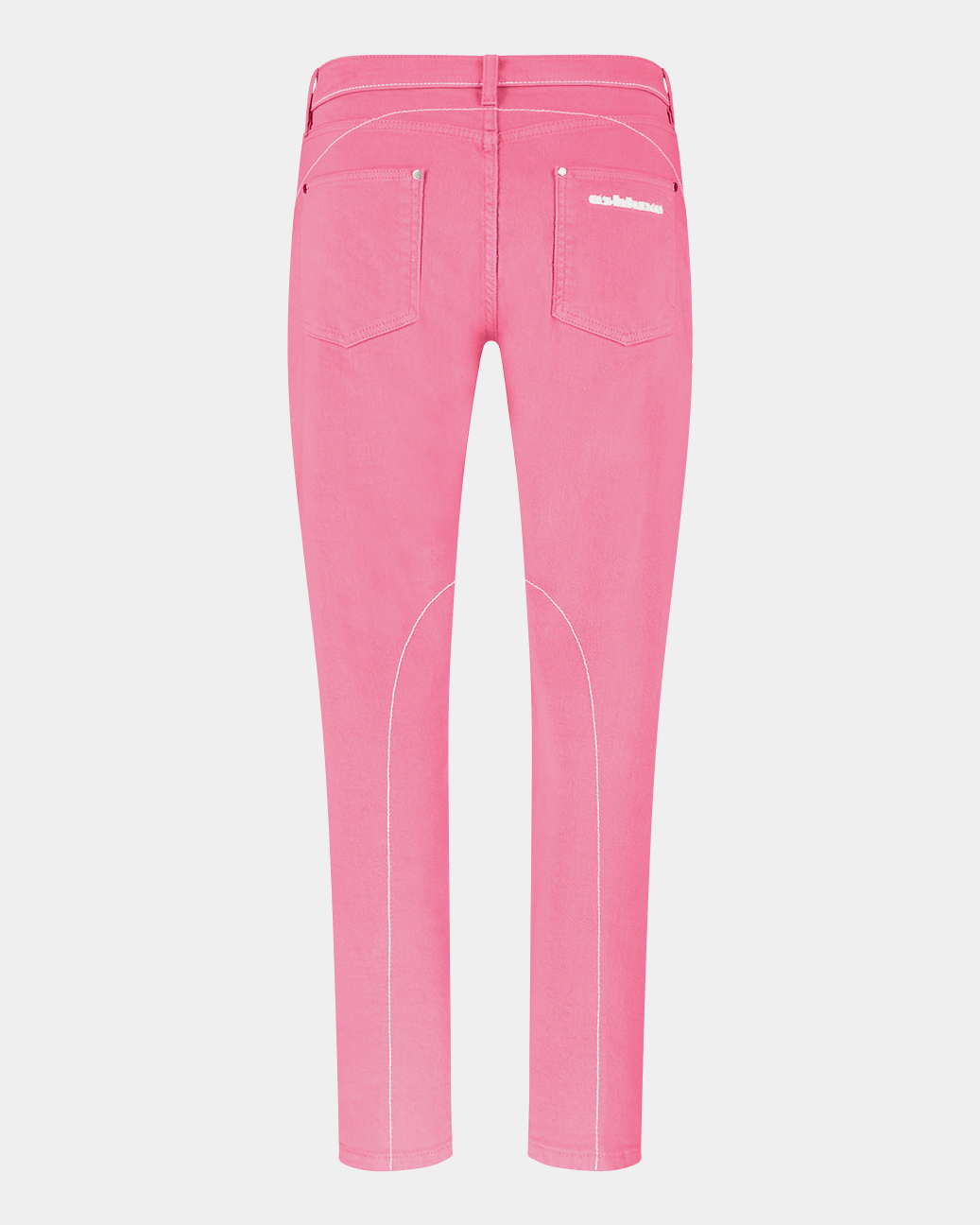 Ashluxe Female 5Pockets Denim Slimfit Pants - Pink