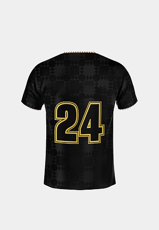 Ashluxe 24 Home Jersey  Customized Black