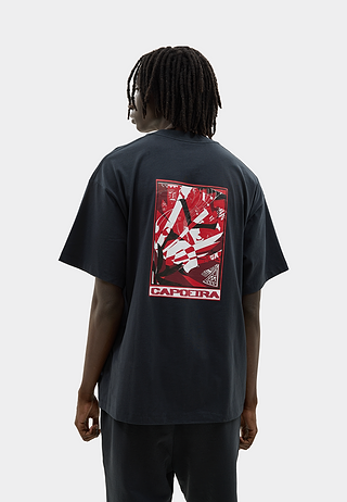 Capoeira Graphic T-Shirt Black