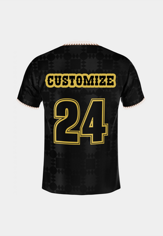 Ashluxe 24 Home Jersey  Customized Black