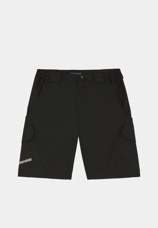 Robyn Lynch Signature ripstop cotton 7 pocket cargo shorts Black