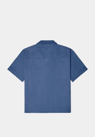 Kidsuper Studios face camo shirt Blue