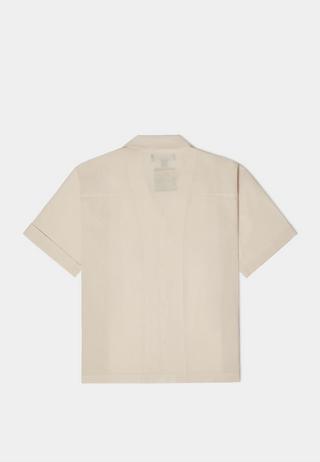 Kidsuper Studios face camo shirt Cream