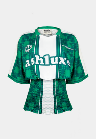 Ashluxe Pixel Raunched Female Jersey Green