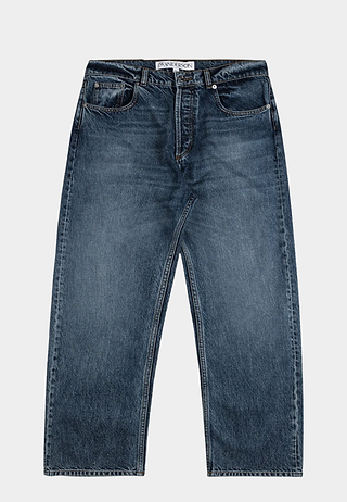 JW Anderson 5 Pocket Straight Leg Trousers 172 Mid Blue