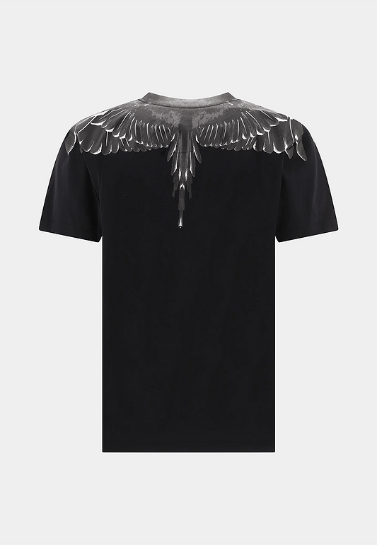 MARCELO BURLON Icon Wings Regular T-Shirt - Black Black