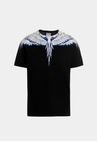 MARCELO BURLON Icon Wings Regular T-Shirt - Black White