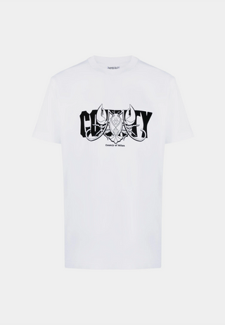 MARCELO BURLON Langosta Regular T-Shirt - White Black