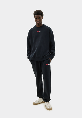 Mask Graphic Sweatshirt Black