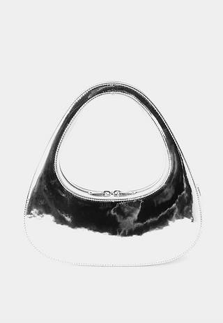 Coperni Mirrored Baguette Swipe
Bag Silver